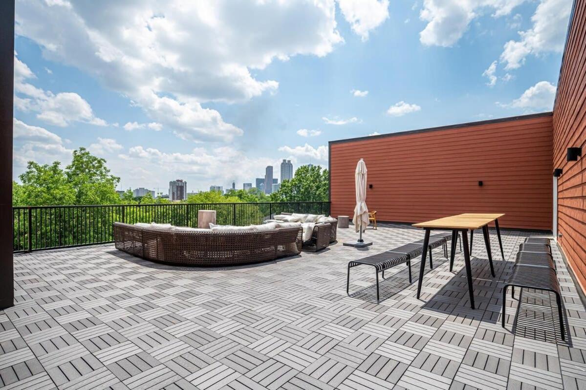 Downtown New Built Roof Top Balcony City View 525Pkwy AtlantaAtlanta  Kültér fotó